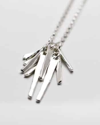 Teardrops On The Fire Necklace