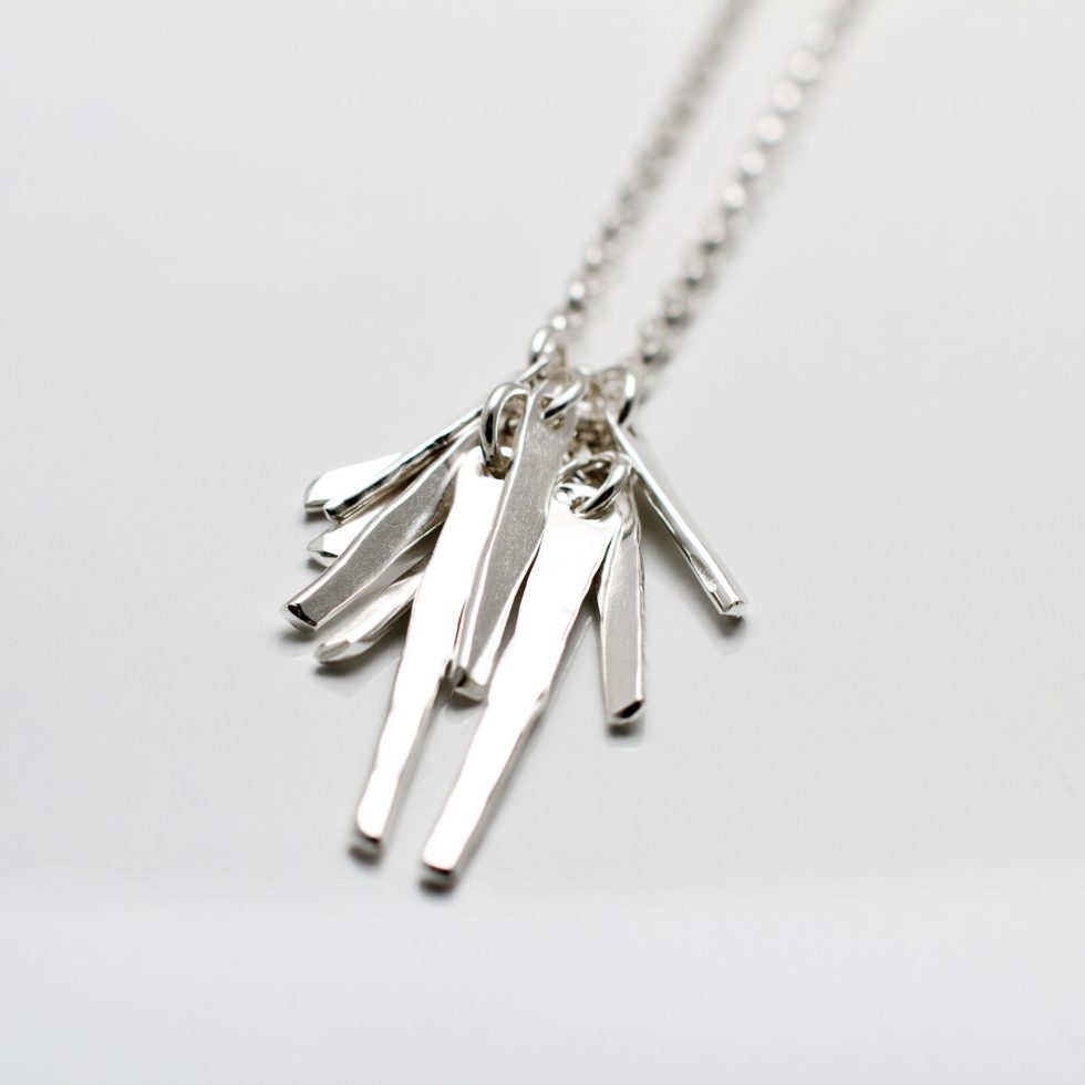 Teardrops On The Fire Necklace