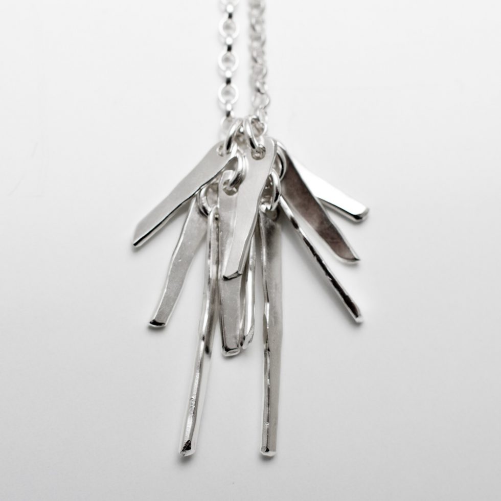 Teardrops On The Fire Necklace