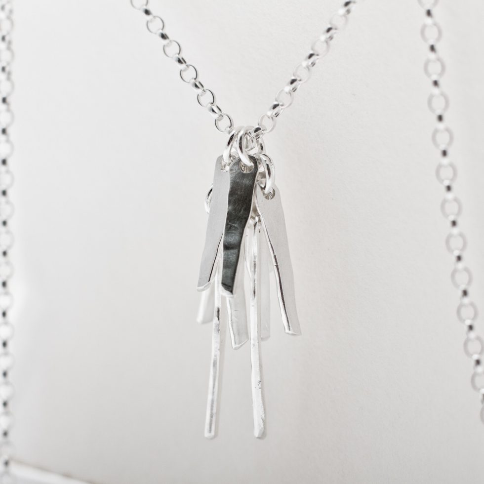 Teardrops On The Fire Necklace