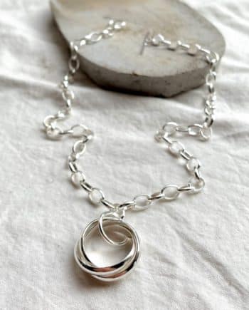 Russian Wedding Ring Necklace