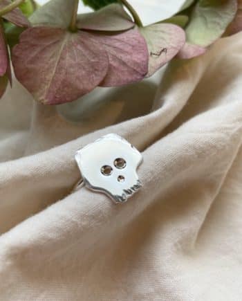 Silver Skull Ring