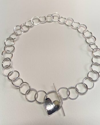 Solo Heart TBar Necklace